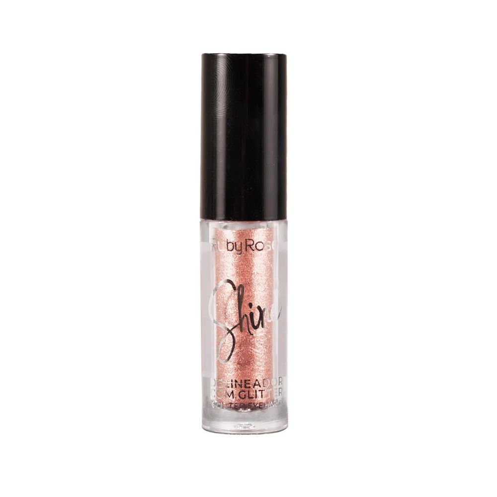 Delineador Líquido com Glitter Shine - Ruby Rose