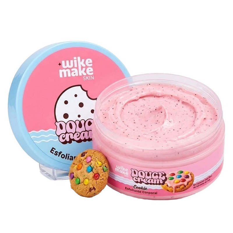 Esfoliante Corporal de Cookies - Wike Make