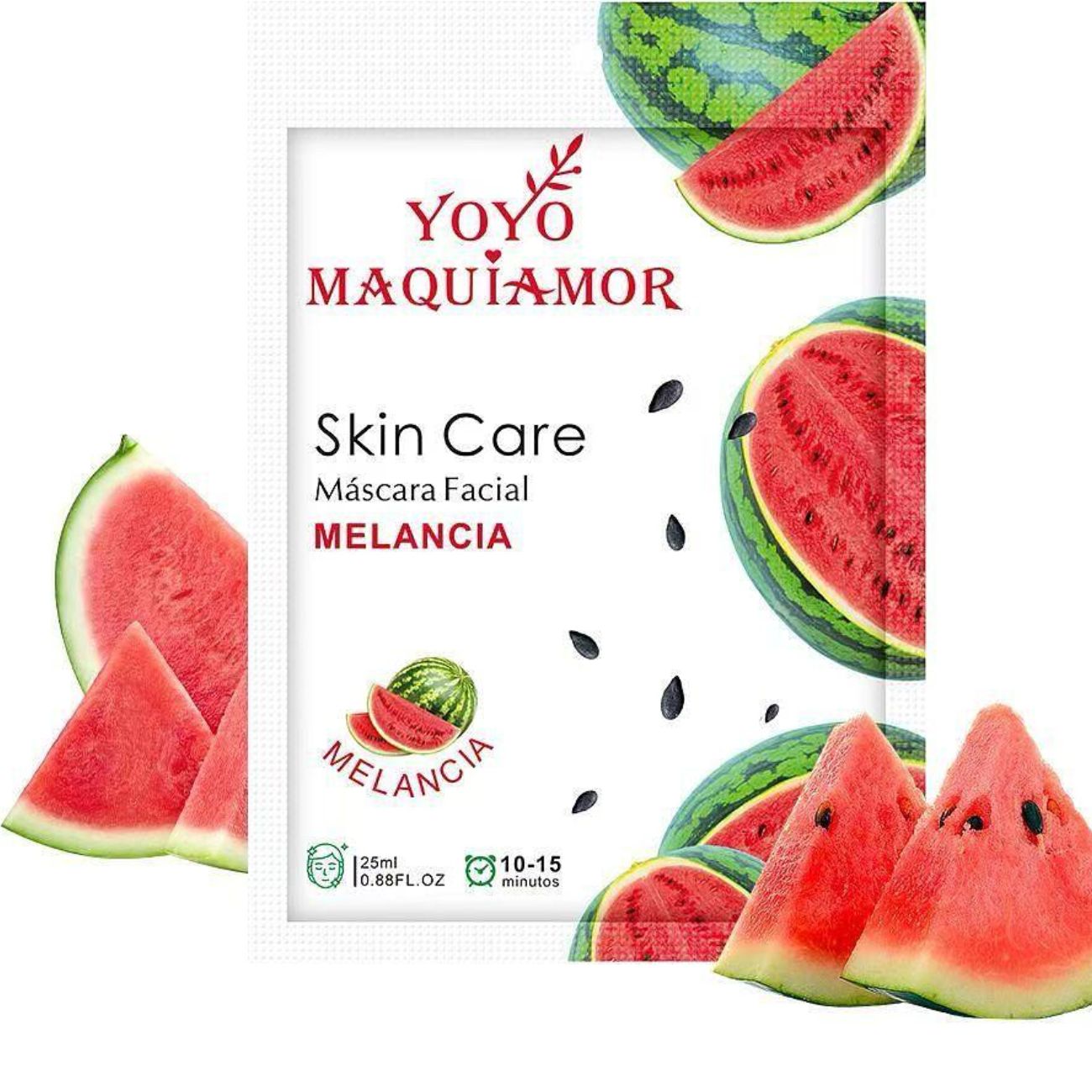 Máscara Facial de Melancia - YoYo Maquiamor
